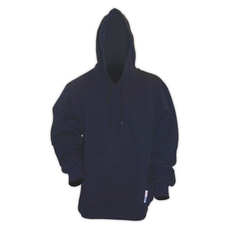 Magid Phc12Dhn Dual-Hazard 12.0 Oz. Fr Fleece Pullover Hooded Sweatshirt, Lg PHC12DHNL